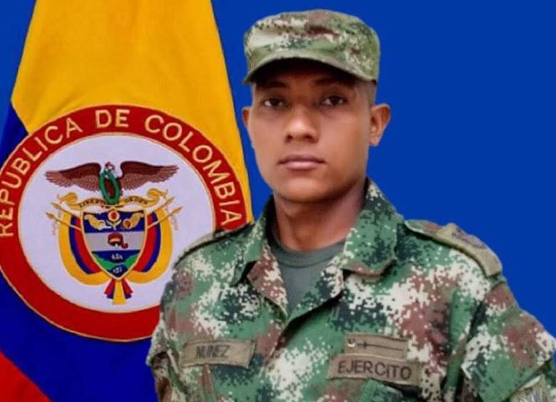 El soldado profesional Fidel Antonio Núñez Cardoza, de 27 años de edad, murió en Cáceres tras ser impactado por un rayo. FOTO CORTESÍA EJÉRCITO