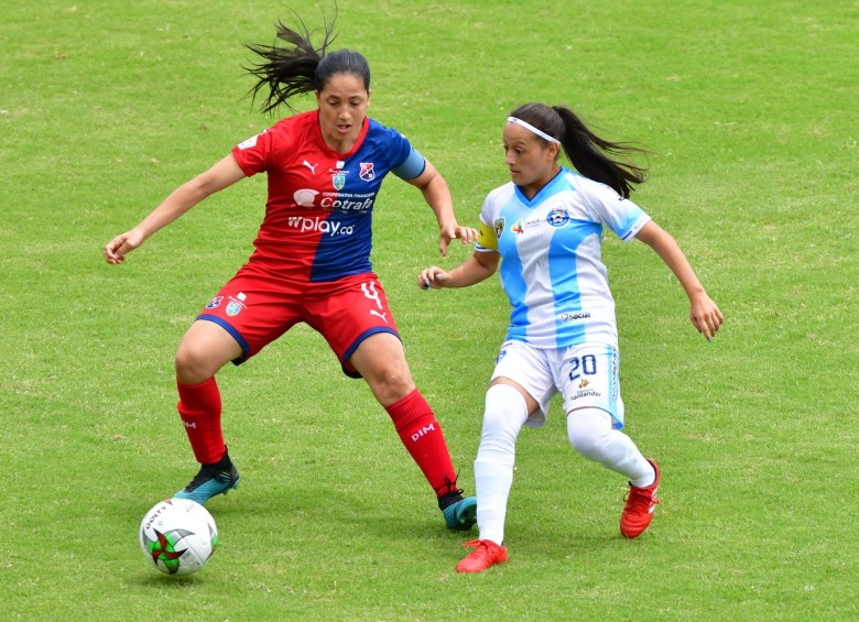 Independiente Medellín Formas Íntimas arrancó la Liga Femenina con triunfo 3-0 ante Real San Andrés. FOTO DIMAYOR