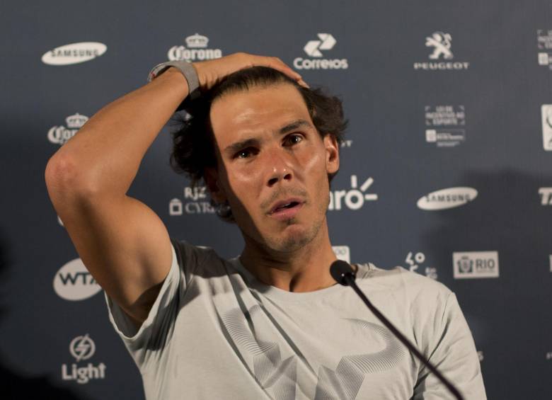 Rafa Nadal disputará la próxima semana el ATP 500 de Río de Janeiro. FOTO AP