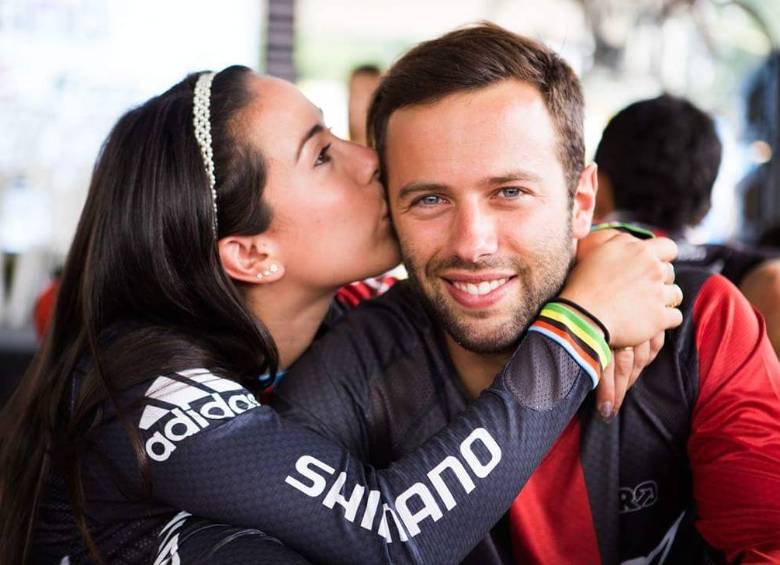 Mariana Pajón y Vincent Pelluard son novios desde hace 3 años. FOTO Cortesía Instagram.com/marianapajon
