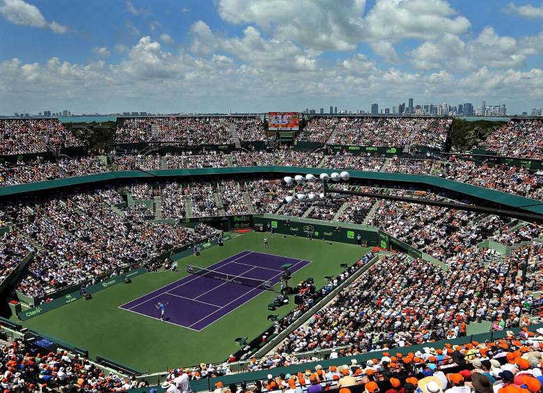 El estadounidense Andre Agassi tiene la marca de seis títulos en Miami. FOTO AFP