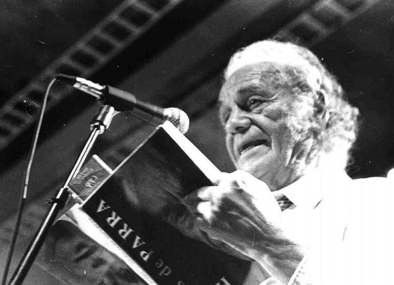 Muere Nicanor Parra, considerado uno de los mejores poetas de occidente. FOTO: Cortesía