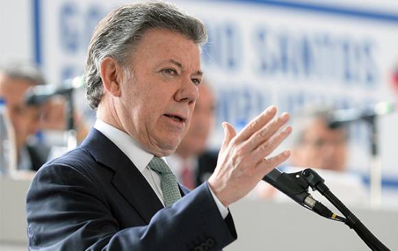 Santos también anunció que este miércoles convocará a un Consejo de Ministros en Cúcuta. FOTO Presidencia