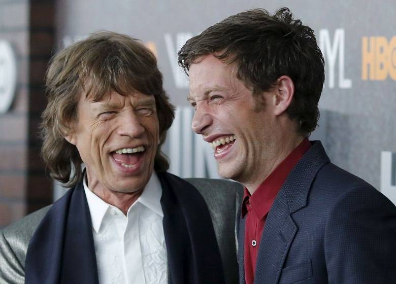 James Jagger, el hijo del cantante actua en Vinyl. FOTO Reuters