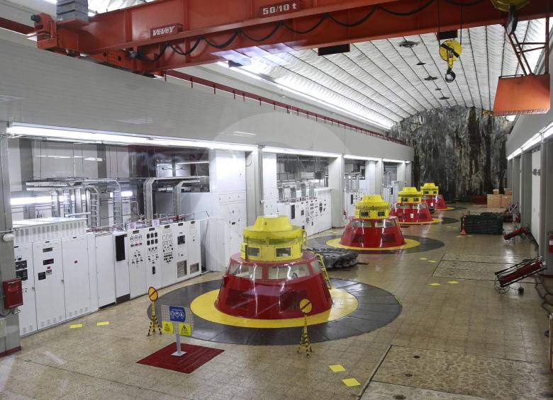 Entre agosto y septiembre terminarán de ponerse en funcionamiento las unidades de generación de la central hidroeléctrica. FOTO RÓBINSON SÁENZ