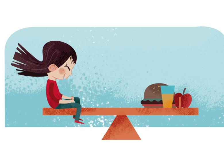 El Programa de Alimentación Escolar beneficia este año a 270.300 estudiantes en Antioquia. ILUSTRACIÓN: Fabián Rivas. 