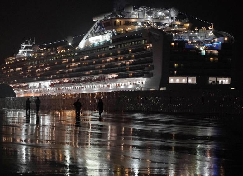 El colombiano hace parte de la tripulación de este crucero. FOTO EFE