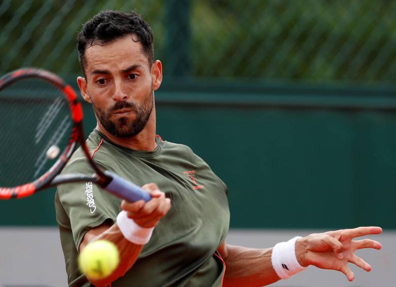 Santiago Giraldo perdía el partido, pero se lesionó Baghdatis y tuvo que retirarse. EFE