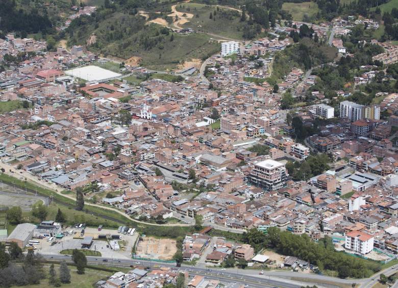 Panorámica del municipio de Marinilla. FOTO MANUEL SALDARRIAGA