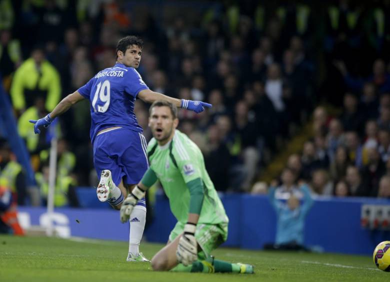 El hispano-brasileño marcó apenas a los 10 minutos de partido. FOTO AP