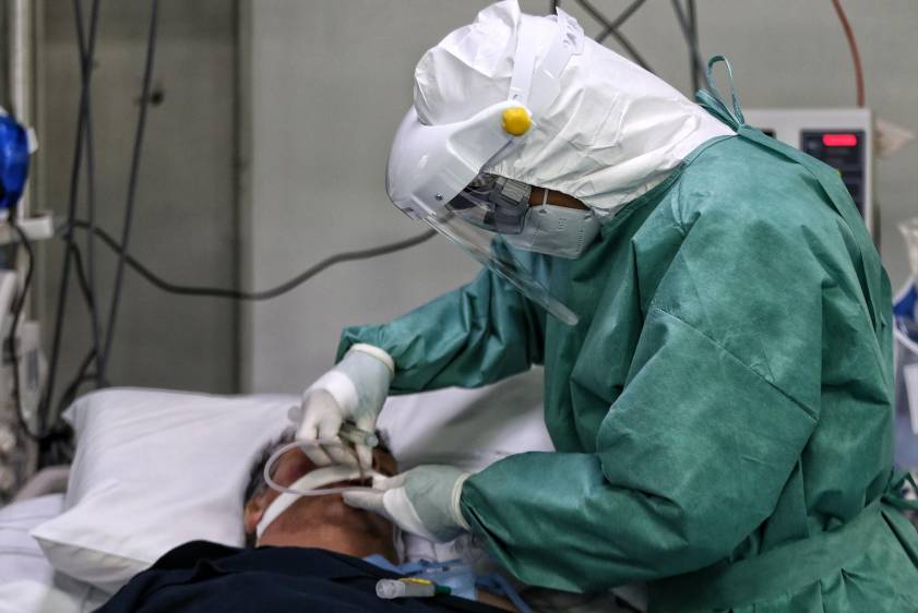 Colombia ayer reportó 7.343 casos nuevos y 236 muertes, según el Instituto Nacional de Salud. FOTO COLPRENSA