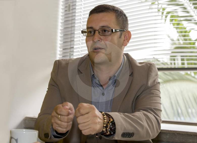 Leonel Rojas, director regional Banca de Red Antioquia del Banco de Bogotá. FOTOS Juan A. sánchez