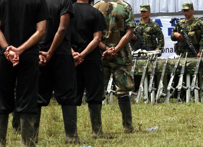 La Sala de Justicia y Paz del Tribunal Superior de Medellín expidió una sentencia contra varios de los integrantes del grupo desmovilizado conocido como el Ejército Revolucionario Guevarista. FOTO COLPRENSA