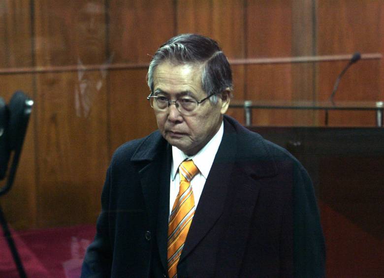 Alberto Fujimori, expresidente de Perú. FOTO AP