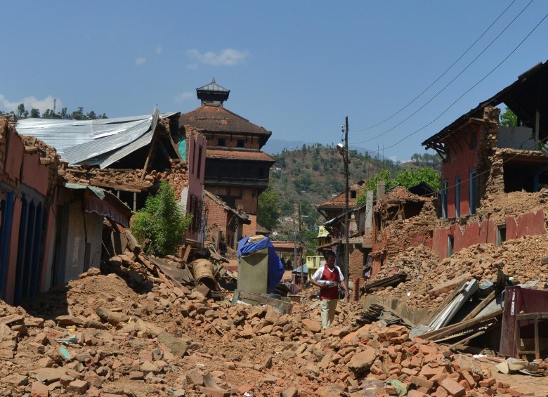 Nepal sufrió el pasado 25 de abril un devastador terremoto. FOTO ARCHIVO