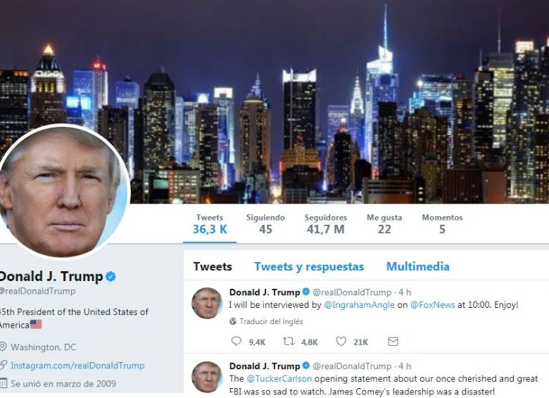 En su último día de trabajo, empleado inactivó cuenta de Twitter de Trump