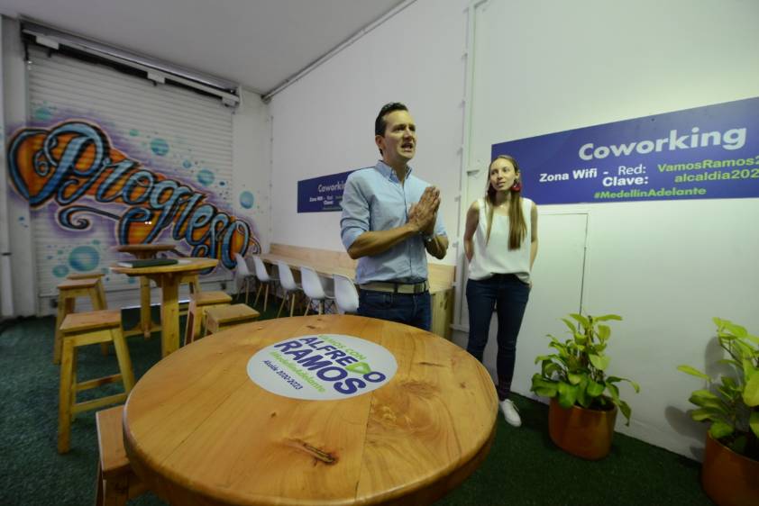 El candidato a la alcaldía de Medellín, Alfredo Ramos Maya. FOTO Cortesía