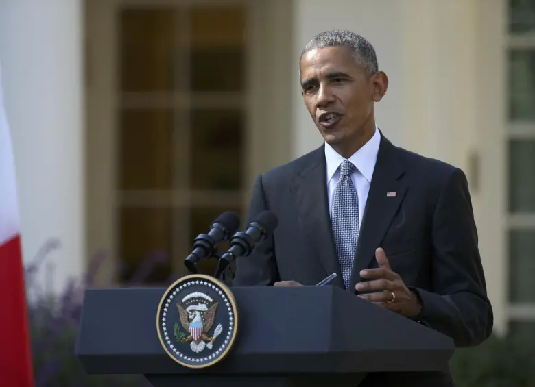 El presidente de Estados Unidos, Barack Obama, prorrogó este martes por un año más una orden ejecutiva que autoriza las sanciones contra los narcotraficantes colombianos. FOTO REUTERS