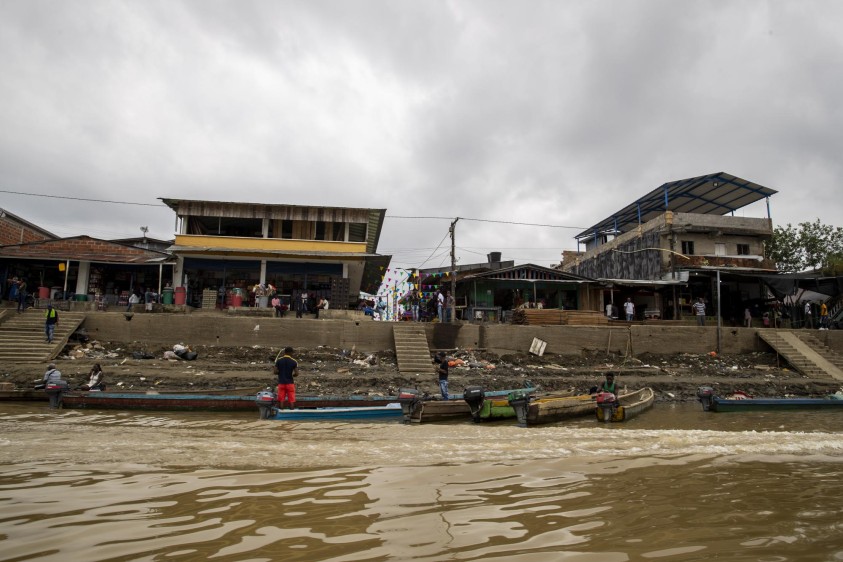 Vigía del Fuerte es un municipio en el occidente de Antioquia que depende del río Atrato y está en límites con el municipio de Bojayá, Chocó. Foto: Esteban Vanegas