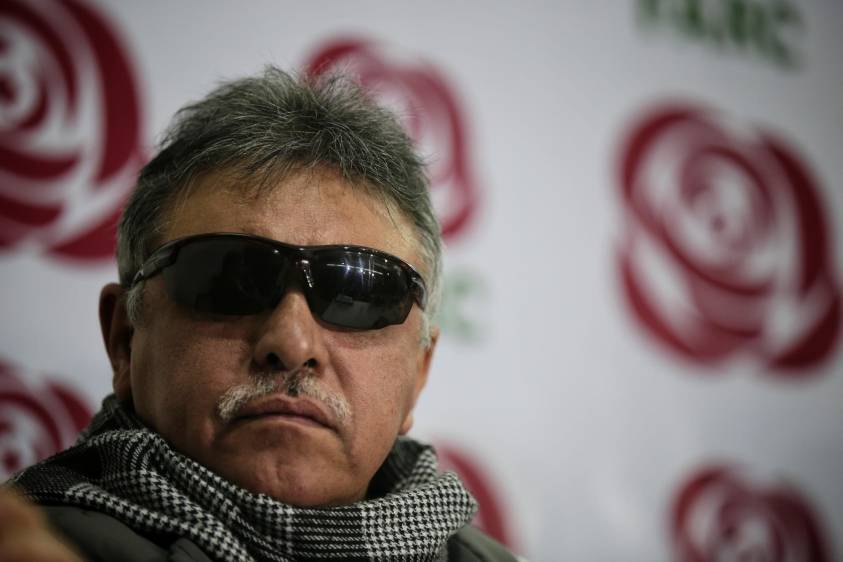  Jesús Santrich, excombatiente de las Farc. FOTO: COLPRENSA