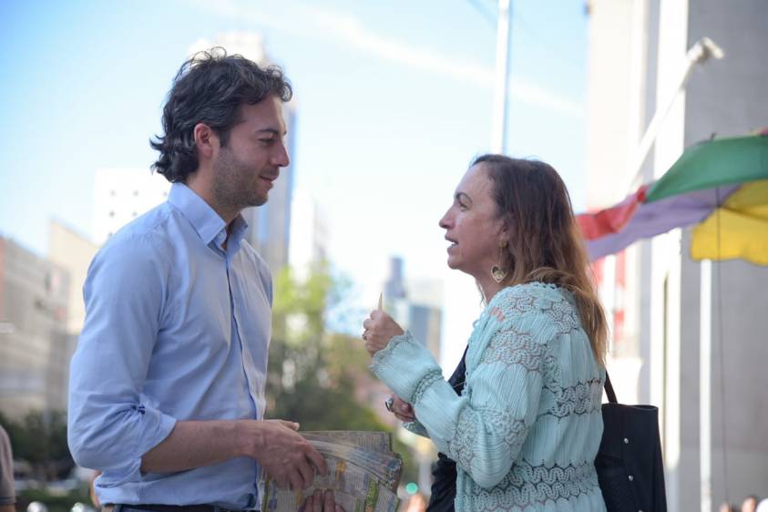 Daniel Quintero, Candidato a la Alcaldía de Medellín por el movimiento Independientes. FOTO: Cortesía