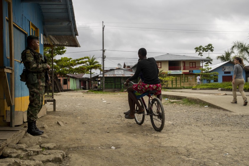 Vigía del Fuerte es un municipio en el occidente de Antioquia que depende del río Atrato y está en límites con el municipio de Bojayá, Chocó. Foto: Esteban Vanegas