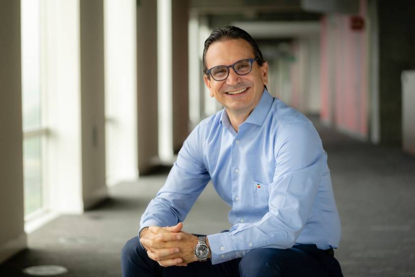 Juan Carlos Mora, presidente de Bancolombia. FOTO CORTESÍA