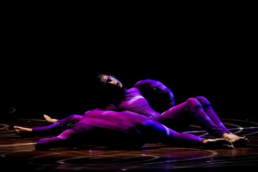 Un espectáculo dinámico, lleno de movimiento y color. La música, la danza. Foto: Santiago Mesas