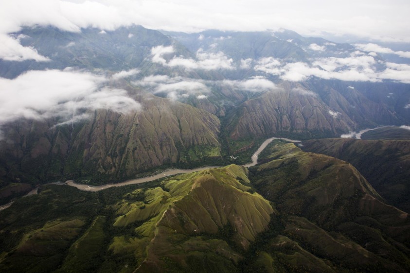 El río Cauca pasa por Antioquia e influencia el occidente y el norte del departamento. Foto: Esteban Vanegas