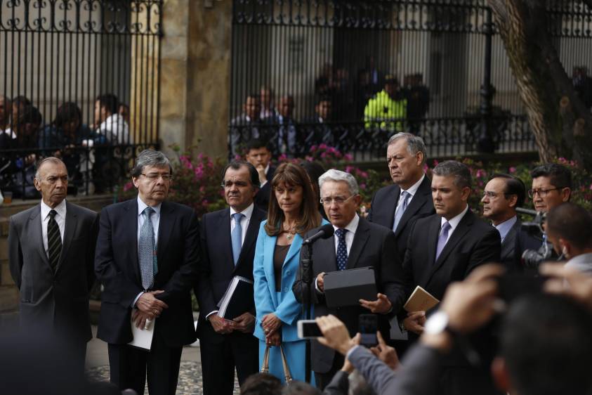 Son varias las modificaciones que contiene el nuevo acuerdo de paz con las Farc, pues se trató de responder a muchas de las inquietudes que tenían los líderes del ‘No’. FOTO COLPRENSA