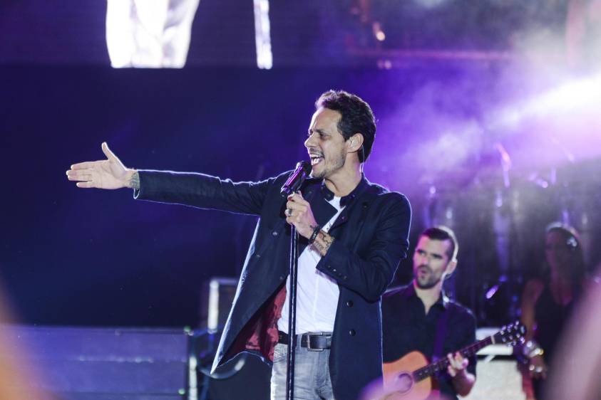 Marc Anthony se entregó al público. Foto Cámara Lúcida.