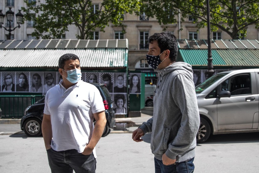 La red solidaria de colombianos que crece en París