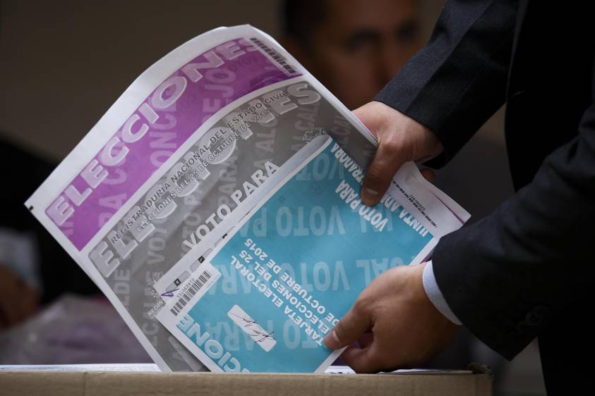 Tan solo el 3 % de los candidatos ha ingresado información en el aplicativo Cuentas Claras. FOTO Colprensa.