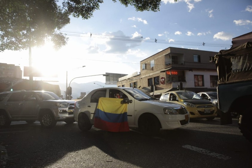 El Parque el Poblado, parque de Envigado, parque de Itagüí y la 80 con Colombia son algunos de los puntos donde se citaron. FOTO CARLOS VELÁSQUEZ