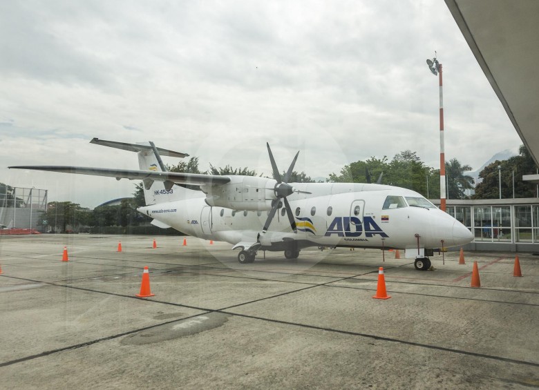 ADA dejó de operar en todo el país y confirmó que su intención es vender el aeropuerto de Caucasia, único que sirve al Bajo Cauca, y que es de su propiedad. FOTO andrés camilo suárez
