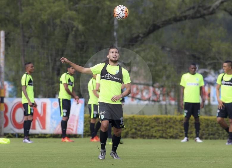 El volante Juan Pablo Nieto, alternativa de los verdolagas para el duelo de hoy por Liga Águila-1. FOTO Juan Antonio Sánchez