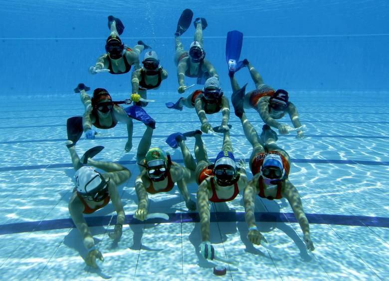 Hockey subacuático con 4 semifinalistas mundiales