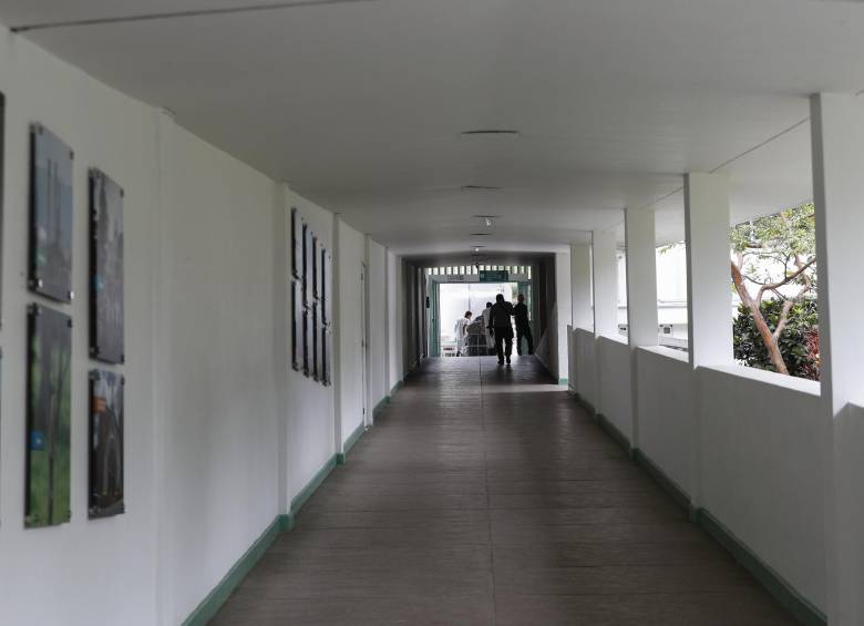 Imagen de referencia de uno de los pasillos del Hospital Mental de Antioquia. FOTO MANUEL SALDARRIAGA QUINTERO