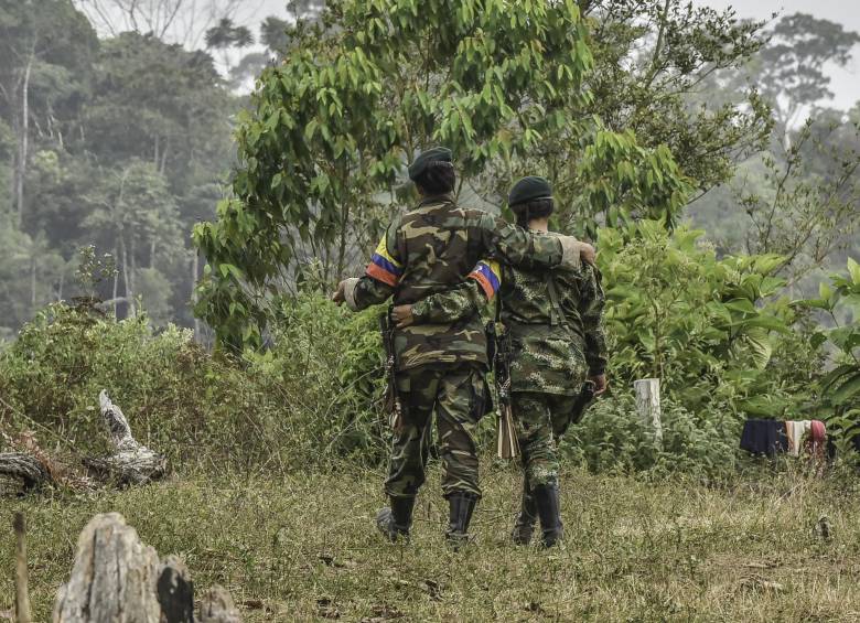 Los miembros de las Farc que decidieron no entregar las armas estarían reclutando menores de edad. FOTO AFP