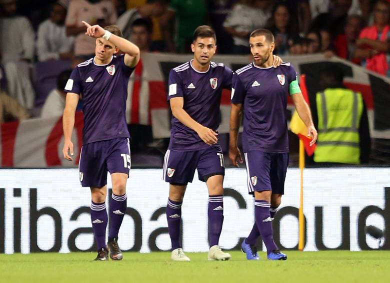 La caída en semifinales de esta competición ante el anfitrión Al Ain ha frenado la euforia en River, que soñaba con poder jugar la final ante el Real Madrid. FOTO EFE