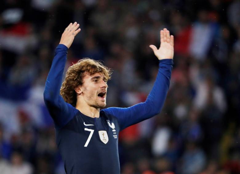 El delantero Antoine Griezmann jugará con el Barcelona FC. FOTO REUTERS