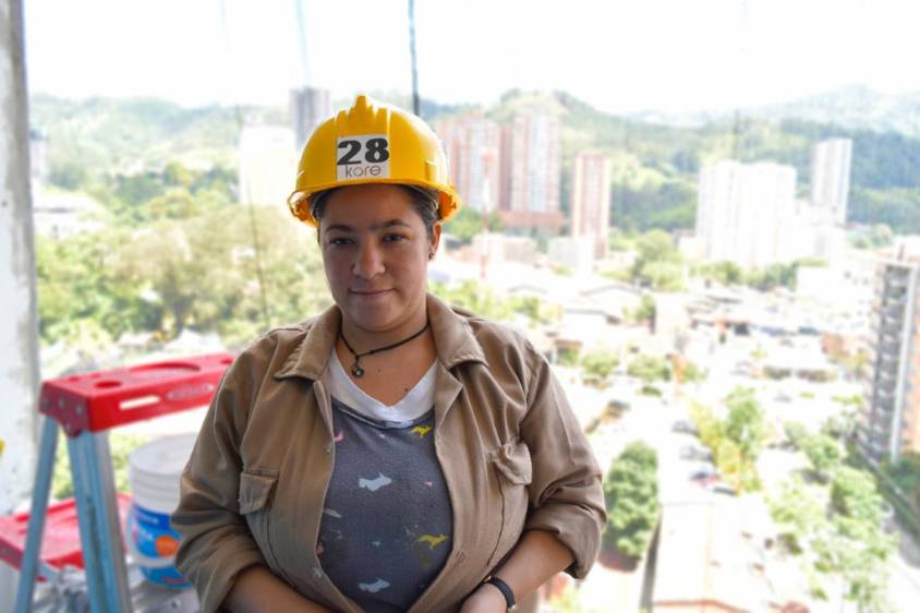Beneficiaria del programa Empleo para construir futuro, de Cuso Internacional, apoyado por el gobierno de Canadá. FOTO CORTESÍA CUSO