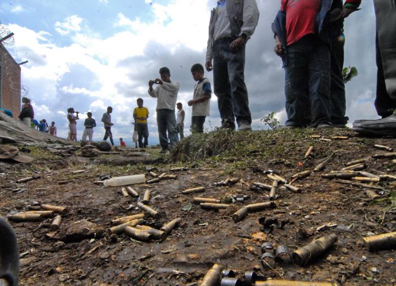 Los combates ocurrieron en zona rural del municipio de Bolívar, Cauca. FOTO ARCHIVO COLPRENSA