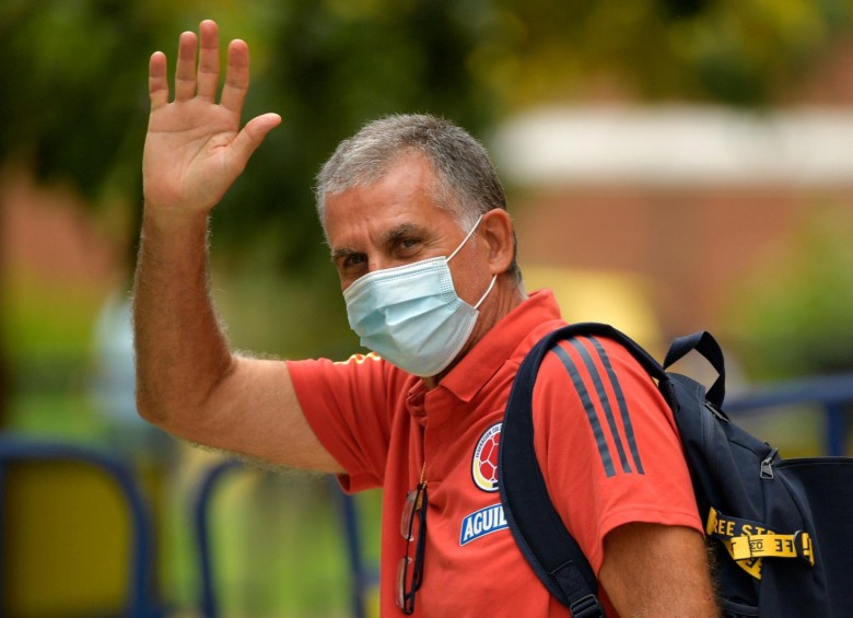 El técnico Carlos Queiroz publicó una emotiva despedida. FOTO AFP