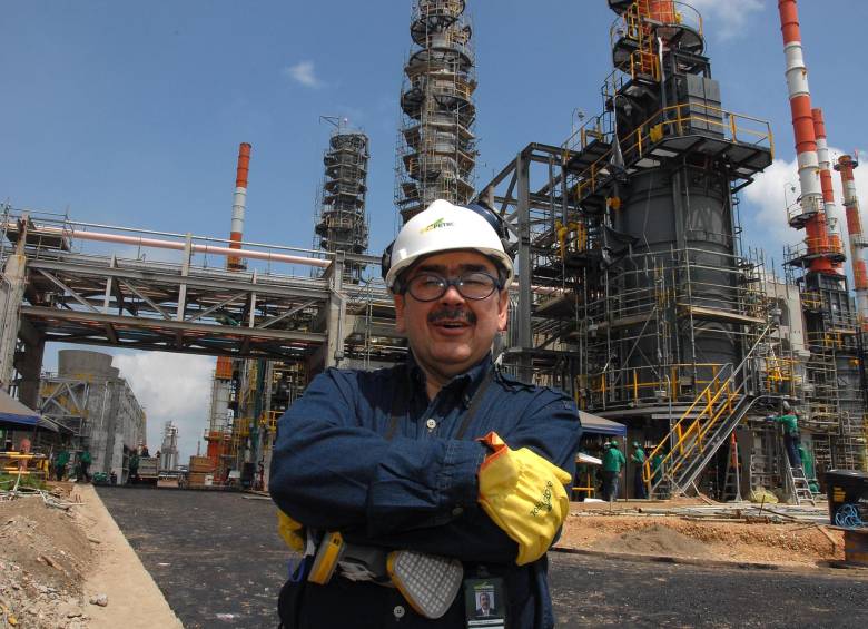 Javier Gutiérrez Pemberthy, el presidente de Ecopetrol que prefirió hablar de cerca de los accionistas, visitar con frecuencia campos de producción y madrugar a trabajar en su oficina. FOTOs cortesía