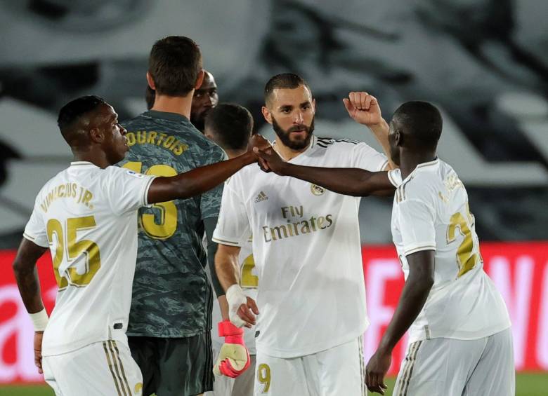Benzema, autor de dos goles. FOTO EFE