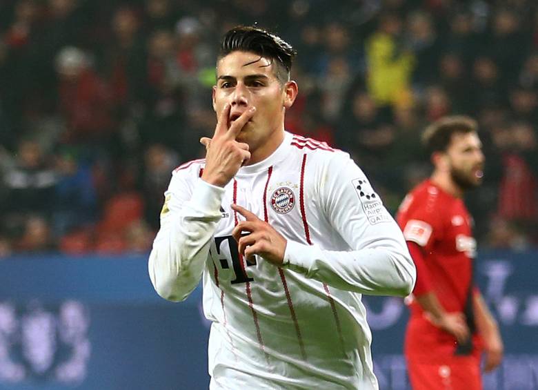 El Bayern publica un vídeo con todas las asistencias de James