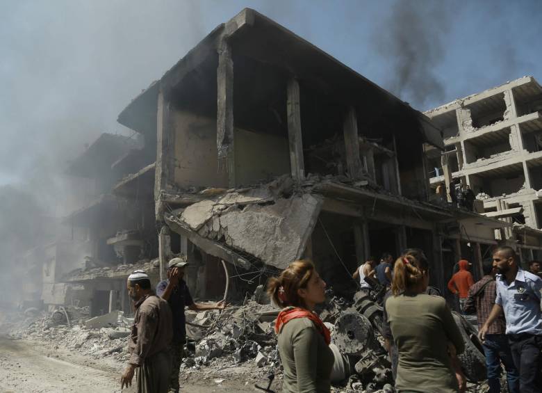 Estado Islámico ya había perpetrado ataques explosivos antes en Qamishli y en la capital provincial, la ciudad de Hasaka. FOTO AFP