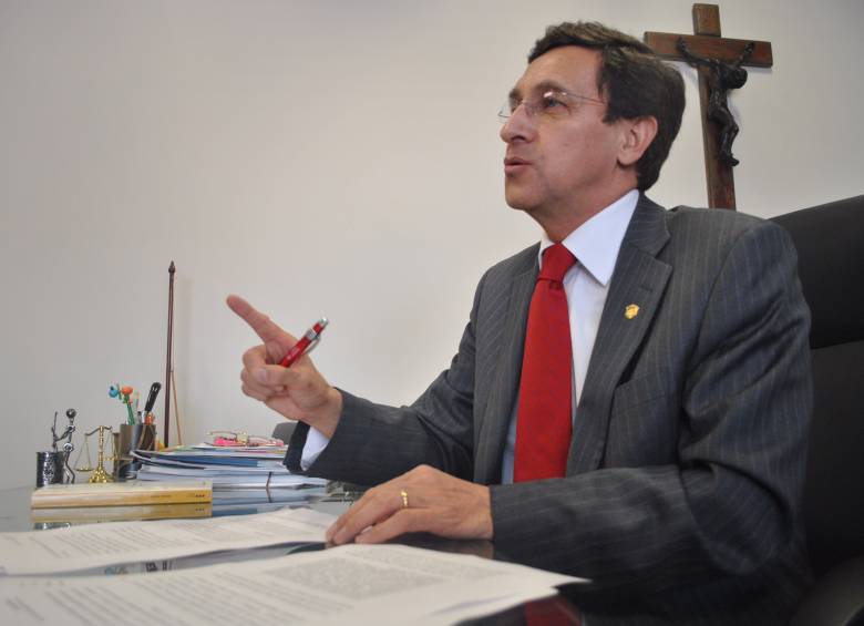 La Sala Plena del Consejo de Estado eligió este martes al magistrado Danilo Rojas Betancourth como presidente de la Corporación, en reemplazo del magistrado Luis Rafael Vergara. FOTO COLPRENSA