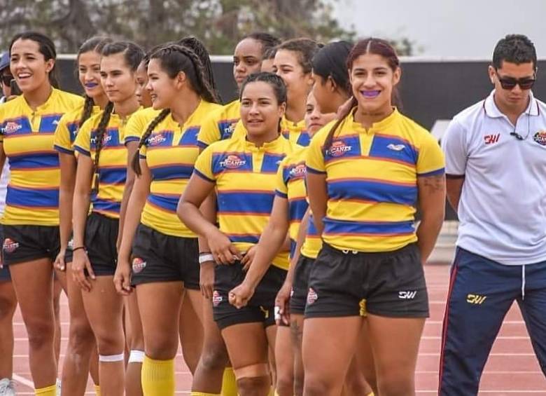 Este fue el seleccionado juvenil femenino que participó en el Seven de los Andes con la intención de foguearse para los torneos oficiales que se vendrán en el 2020. FOTO cortesía FCR